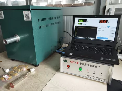 Gassing test